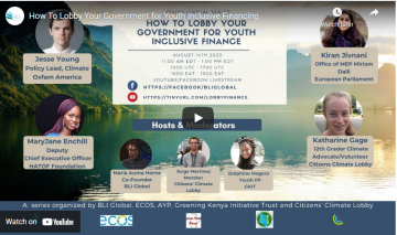 How to Lobby your government for inclusive finance